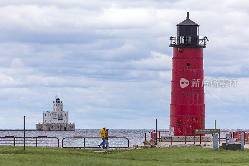 密尔沃基Pierhead Light，密尔沃基，威斯康星州